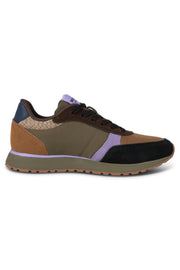 Ronja WL740 | Dark Olive/Orchid | Sneakers fra Woden