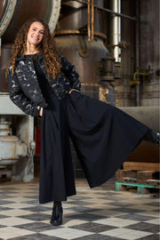 Davina Split Skirt | Black | Nederdel fra Black Colour