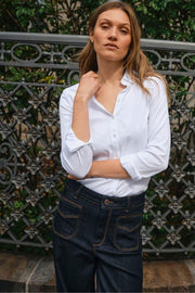 Colette Deluxe Jeans 34' | Dark Blue | Jeans fra Mos Mosh