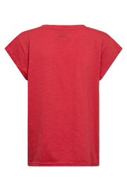 Ulla Tshirt | Red | T-shirt fra Liberté