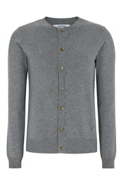 SRMarla Cardigan knit SR120-213 |  Medium Grey Melange | Strik fra Soft Rebels