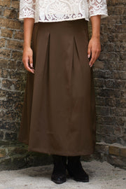 Pauline Skirt 2859 | Brown | Nederdel fra Prepair