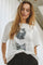 Siara Bow Oversize Tee | T-Shirt fra Co'couture