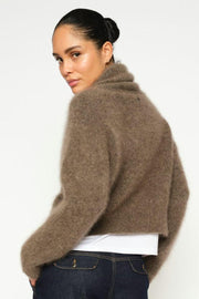 Hulda Knit Zip Cardigan | Bracken | Strik fra Mos Mosh