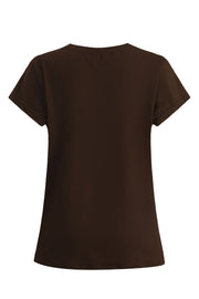 Alma U T-Shirt | Mokka | T-Shirt von Liberté