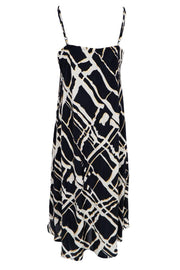 Luna Vea Strap Dress | Black Art | Kjole fra Black Colour