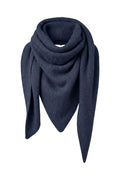 Chloe Solid Scarf | Navy