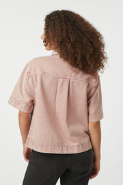 Tiki Solid Shirt | Ash Rose | Bluse fra Neo Noir