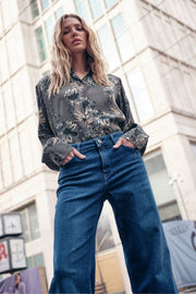 Dara Hera Jeans Regular | Deep Blue | Jeans fra Mos Mosh