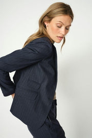 Blake Carie Blazer | Maritime Blue | Blazer fra Mos Mosh