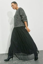 Unnur Sequin Knit | Phantom | Strik fra Mos Mosh
