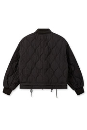 Karie Quilt Jacket | Black | Jakke fra Mos Mosh