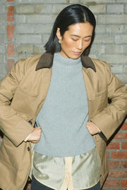 Biola Bine Knit Vest | Grey Melange | Strik fra Mos Mosh