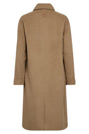 Venice Wool Coat  | Tannin | Jakke fra Mos Mosh