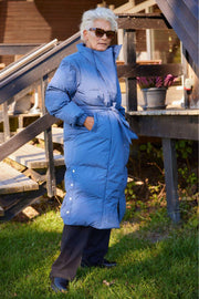 Lilly Long coat | Mørkeblå | Frakke fra French Laundry