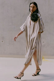 Parya Dress 204365 | Peyote w. Black | Kjole fra Copenhagen Muse