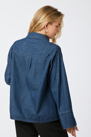 Starlie Denim Shirt | Dark Blue | Skjorte fra Neo Noir