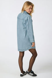 Paras Denim Dress | Smoke Blue | Kjole fra Neo Noir