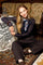 Cecily Lace Blouse 41288 | Navy | Black Colour