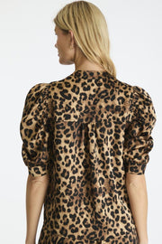 Roella Leo Blouse | Leopard | Bluse fra Neo Noir