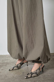 Acasia Balloon Pant 41122 | Army | Bukser fra Co'couture