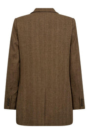Malie Gabby Blazer | True Camel | Blazer fra Mos Mosh