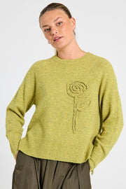 Vidoo Pullover 204677 | Willow Melange | Strik fra Freequent