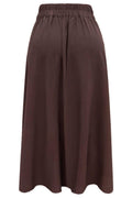 Frede Long Skirt | Dark Chocolate | Nederdel fra Liberté