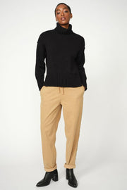 Maison Lassen Pant Ankle | True Camel | Bukser fra Mos Mosh