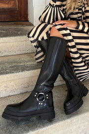 Follow And Rock Long Boot | Sort | Støvler fra Copenhagen Shoes