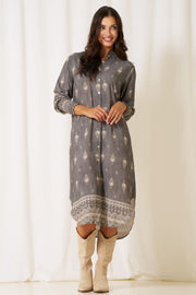 Merle Dress | Grey | Kjole fra Marta du Chateau