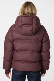 Fox C Puffer Jacket | Bordeaux | Jakke fra Neo Noir