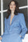 Tobber Denim Blazer 30319 | Blue | Blazer fra Co'couture