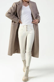 Rose Coat | Sand | Frakke fra Avery