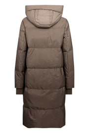 Nova Dip Dye Down Jacket | Savannah Tan | Jakke fra Mos Mosh