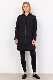 Lola Quilt Jacket | Sort | Jakke fra French Laundry