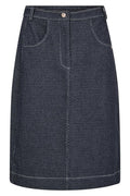 Azure Jaxx Skirt | Salute Navy | Nederdel fra Mos Mosh – nedsat