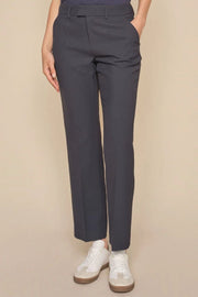 Myla Miley Pant Ankle | Salute Navy | Bukser fra Mos Mosh