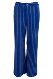 Chicago Pant | Blue Stripe | Bukser fra Black Colour