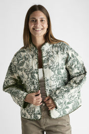 Hema Stencil Quilt Jacket | Army | Jakke fra Neo Noir