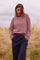 Soft Striped Long Sleeve | Old Rose
