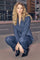 Ellen Carie Pant Regular | Maritimes Blau | Hose von Mos Mosh