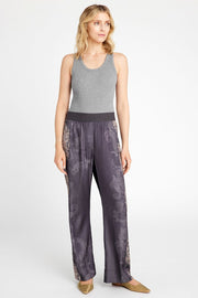 Bay wide leg pants 54004 | Grey/Sand | Bukser fra Gustav