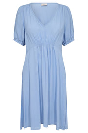 Fillipa Dress | Vista Blue | Kjole fra Freequent