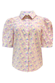 Flora Ss Blouse | Cute Bow Rose | Bluse fra Liberté