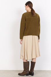 Ada Teddy Jacket | Army | Jakke fra French Laundry
