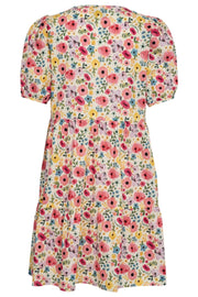 Ester Ss Dress | Multicolor Flower | Kjole fra Liberté