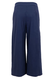 Davina Culotte Pant | Navy | Bukser fra Black Colour