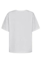 Coco Chic Box Tee 43023 | White | T-Shirt fra Co'couture