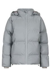 Fox C Puffer Jacket | Light Grey | Jakke fra Neo Noir